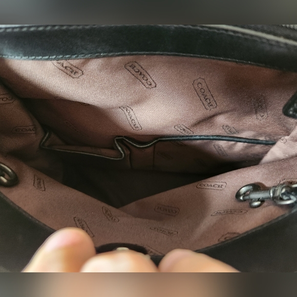 Coach Black Nylon Tote - Picture 8 of 11